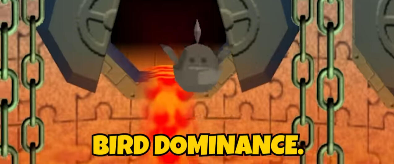 Bold, capitalized white text on a black background. The text says "subscribe for more terror" and ends with a smiley-face emoji.